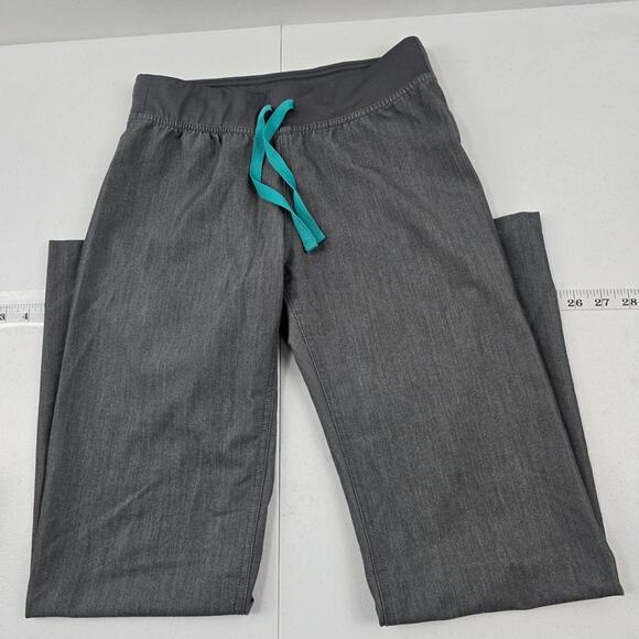 Figs Pants - Figs livingston basic scrub pants blue womens XXS gray 5659